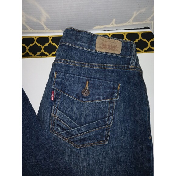 Levi's 525 Perfect Waist Boot cut Jeans Women's size 10 - Picture 3 of 12